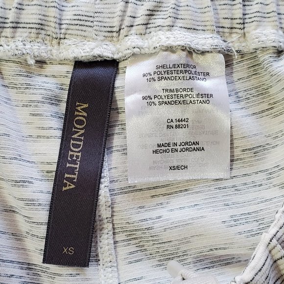 MONDETTA Ladies Active Bermuda Light Grey Short, Size XS - Picture 9 of 14